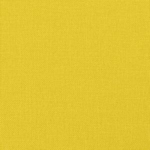 Sofa 2-osobowa, jasnoÅ¼Ã³Åta, 140 cm, tapicerowana tkaninÄ