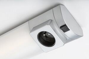 Lampka podszafkowa z gniazdem 230V włącznik biała listwa 45 cm do kuchni LED 5W SOFT 2E Rabalux
