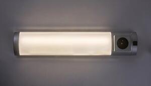 Lampka podszafkowa z gniazdem 230V włącznik biała listwa 45 cm do kuchni LED 5W SOFT 2E Rabalux