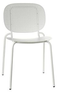 Krzesło SI-SI Dots białe metalowe