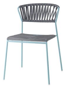Krzesło Lisa Filo niebieskie