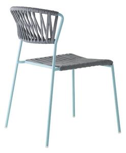 Krzesło Lisa Filo niebieskie