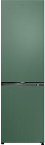 Lodówka CANDY CNCQ2T518EG No Frost zielona o szerokości 55cm