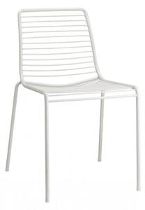 Krzesło Summer białe metalowe