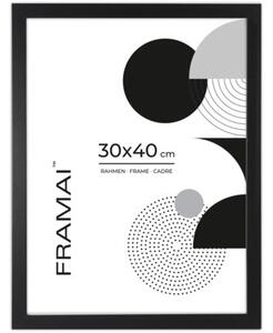 Czarna ramka na zdjęcia w rozmiarze 30x40 cm FRAMAI®