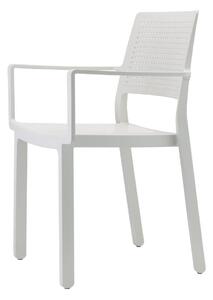 Krzesło Emi Arm biały z tworzywa