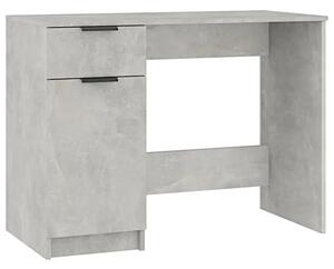 Biurko 100 cm w kolorze szarego betonu D6-P64