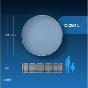 Basen ogrodowy stelażowy 366x122 Bestway 56420-M