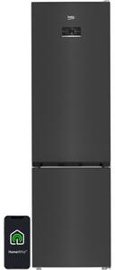 Lodówka BEKO B5RCNA416HXBRW SpacePro 415L HarvestFresh AI CoolAdapt NoFrost - AeroFlow HomeWhiz 203.5cm Ciemny Inox