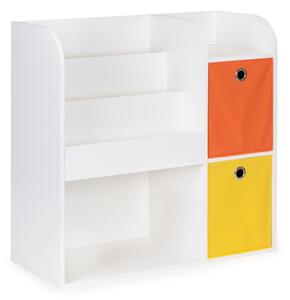 Regał drewniany dla dzieci szafka dziecięca przegrody organizer ECOTOYS