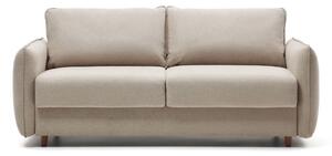 Beżowa rozkładana sofa 185 cm Carlota – Kave Home