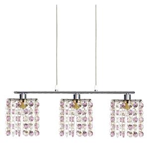 Nowoczesna kryształowa lampa wisząca - 4X D215 K9-B23