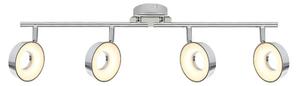 Srebrna regulowana lampa sufitowa - D233 M5-W93