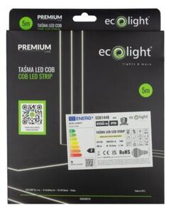 Taśma LED 24V Neon COB 3000K 9W 480 855lm/m IP68 5m Ecolight
