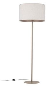 Lampa podłogowa TK Lighting VELLUM SABIA 16168 beżowa, tkaninowy klosz, E27, 150 cm, styl glamour