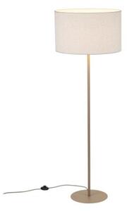 Lampa podłogowa TK Lighting VELLUM SABIA 16168 beżowa, tkaninowy klosz, E27, 150 cm, styl glamour