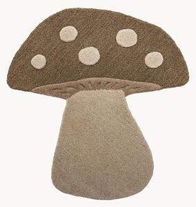 Dywan dziecięcy z wełny Mushroom