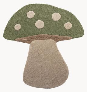 Dywan dziecięcy z wełny Mushroom