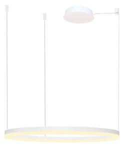 Lampa wisząca LED Azzardo HALO 100 biała 55W – nowoczesne oświetlenie do salonu i jadalni AZ4962