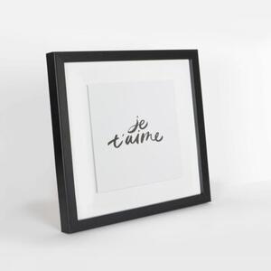 Czarna ramka na zdjęcia 30x30 cm LUCA®