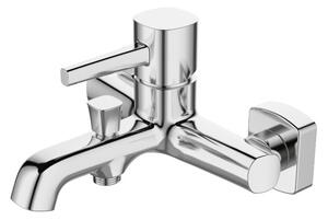 Bateria wannowa ścienna GranMaster RENE Chrom bez zestawu natryskowego 1 szt