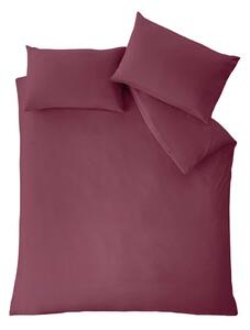 Bordowa pościel dwuosobowa 200x200 cm So Soft Non Iron – Catherine Lansfield