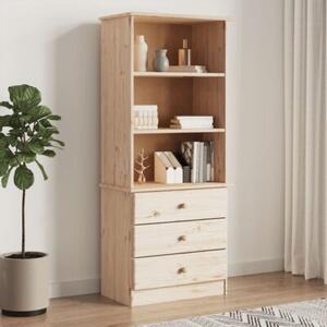 Biblioteczka z szufladami alta, 60x35x142 cm, drewno sosnowe