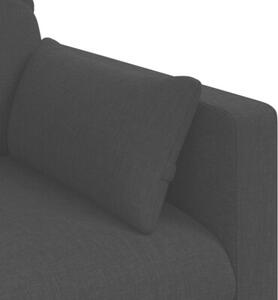 Nowoczesna sofa moduÅowa z ergonomicznym projektem w kolorze czarnym