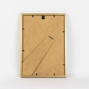 Ramka na zdjęcia 21x30 cm rama MDF ramki do zdjęć A4 kolor złoty FRAMAI®