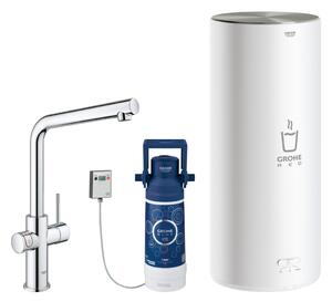 Grohe Red Duo bateria kuchenna z bojlerem L chrom 30325001
