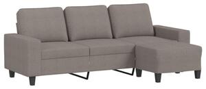 Sofa 3-osobowa z podnÃ³Å¼kiem, taupe, 180 cm, tkaninÄ
