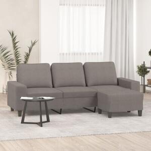 Sofa 3-osobowa z podnÃ³Å¼kiem, taupe, 180 cm, tkaninÄ