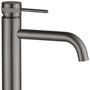 Bateria Umywalkowa REA LUNGO GRIP Wysoka Tytanowy