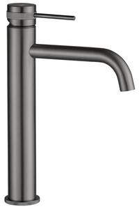 Bateria Umywalkowa REA LUNGO GRIP Wysoka Tytanowy