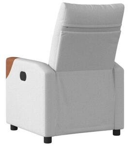 Elektryczny fotel rozkÅadany cloud grey fabric