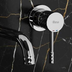 Bateria Umywalkowa REA LUNGO Diamond + BOX Chrom