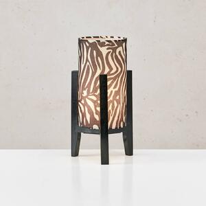 Markslöjd Lampa stołowa Eruca, możliwość ściemniania, czarny, salon / jadalnia, tkanina / materiał / jedwab, nowoczesny