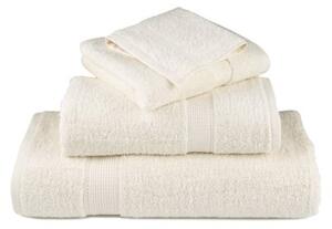 Ręczniki myjące premium solund 2 szt. kremowe 30x30 cm 600 GSM