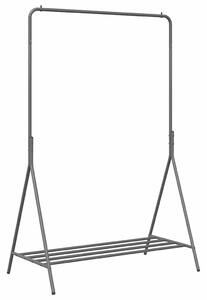 Wieszak na Ubrania Czarny 100 x 56 x 154 cm Stal
