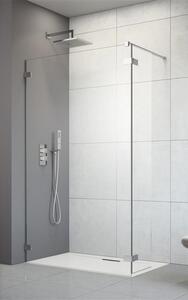 Radaway Arta Walk-In ścianka prysznicowa 80 cm chrom/szkło przezroczyste 386280-03-01