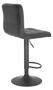 Krzesło barowe regulowane Dafne VIC czarne