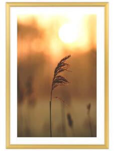 Ramka na zdjęcia 21x30 cm aluminiowa ramka złota do zdjęć 30x21 cm A4 LUCA®