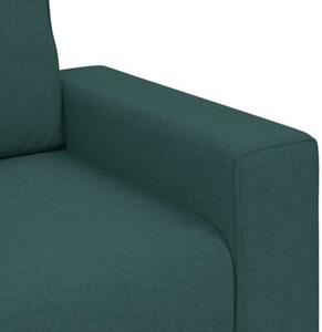 Sofa fotel ciemnozielony 100x77x82 cm tkanina