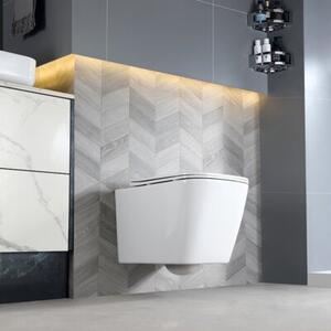 Miska WC HYDROSAN RAIN-WH-RIM-03 Prostokątny Biały