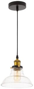 LAMPA WISZĄCA ZWIS CZARNY BAO LUMINA DECO