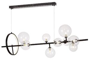 NOWOCZESNA LAMPA WISZĄCA CZARNA MERIDO W9