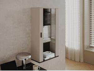 Witryna CAMA MEBLE Soho S2 Beżowo-czarny