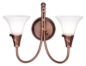 Elstead Elstead EM2-COPPER - Kinkiet EMILY 2xE14/40W/230V ED0758