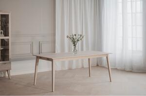 Lakierowany matowy stół z drewna dębowego Rowico Mimi, 180 x 90 cm
