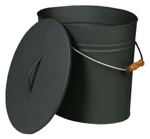Lienbacher Wiadro na popiół z pokrywką 24 l antracyt LB0093